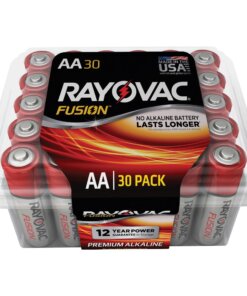 Rayovac Fusion Premium Alkaline AA Batteries - For Multipurpose - AA - 30 / Pack