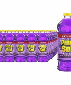 Pine-Sol Multi-Surface Cleaner - Concentrate Liquid - 48 fl oz (1.5 quart) - Lavender Scent - 240 / Bundle - Purple