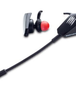 Mad Catz The Authentic E.S. Pro+ Gaming Earbuds - Stereo - Mini-phone (3.5mm) - Wired - 20 Hz - 20 kHz - Earbud - Binaural - In-ear - 4.92 ft Cable