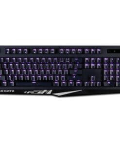 Mad Catz The Authentic S.T.R.I.K.E. 4 Mechanical Gaming Keyboard - Black - Cable Connectivity Multimedia Hot Key(s) - Windows - Mechanical Keyswitch