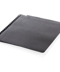 Mead Clear View Presentation Cover - 8 3/4" x 11 1/4" - Black - 125 / Box