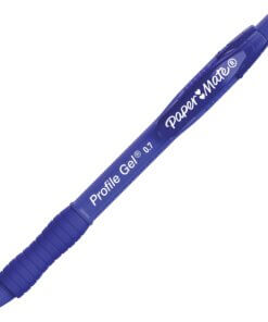 Paper Mate Profile Gel 0.7mm Retractable Pen - 0.7 mm Pen Point Size - Retractable - Blue Gel-based Ink - 36 / Box