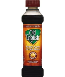 Old English Scratch Cover Polish - Liquid - 8 fl oz (0.3 quart) - 6 / Carton - Brown