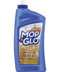 Mop & Glo One Step Floor Cleaner - 32 fl oz (1 quart) - Fresh Citrus Scent - 1 Each - Tan
