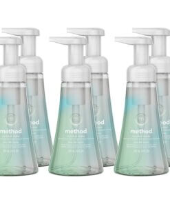 Method Foaming Hand Wash - Coconut Water Scent - 10 fl oz (295.7 mL) - Pump Bottle Dispenser - Hand - Clear - 6 / Carton