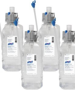 PURELL&reg; 1500mL Refill Fresh Scent Foam Soap - Fresh Scent - 50.7 fl oz (1500 mL) - Kill Germs - Hand - Clear - Dye-free, Paraben-free, Phthalate-free, Hygienic - 4 / Carton