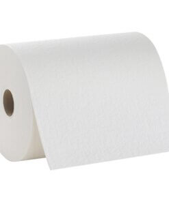 Brawny&reg; Professional D400 Disposable Shop Towel Refills - 9.90" x 13" - 250 Sheets/Roll - White - Cellulose - Disposable, Absorbent, Strong, Soft, Reusable - 6 Rolls Per Carton - 1 Carton