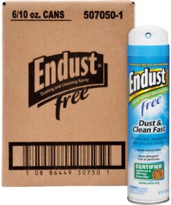 Diversey ENDUST Free Dusting & Cleaning Spray - Ready-To-Use Aerosol - 10.02 oz (0.63 lb) - 6 / Carton - Clear