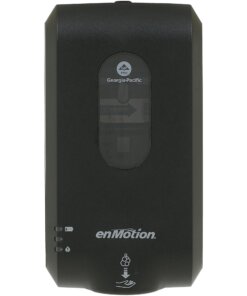 enMotion Gen2 Automated Touchless Soap & Sanitizer Dispenser - Automatic - Wall Mountable, Touch-free - Black - 1 / Carton