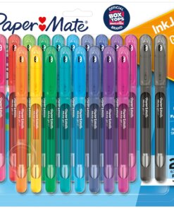 Paper Mate InkJoy Gel Pen - Medium Pen Point - 0.7 mm Pen Point Size - Assorted Gel-based Ink - Assorted Barrel - 20 Card