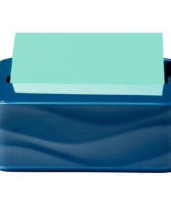 Post-it&reg; Note Dispenser - 3" x 3" Note - 45 Sheet Note Capacity - Navy