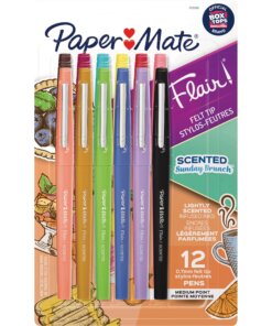 Paper Mate Flair Scented Pens - Medium Pen Point - 0.7 mm Pen Point Size - Multicolor Water Based Ink - 1 Each
