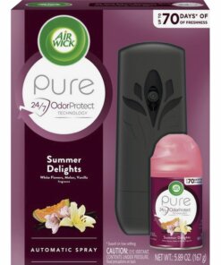 Air Wick Pure 24/7 Summer Air Spray Kit - Spray - Summer Delights - 60 Day - 1 / Kit