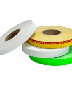 Monarch 1105/1110 Fastening Gun Labels - Permanent Adhesive - White - Paper - 1063 / Roll - 17008 Total Label(s) - 17008 / Pack