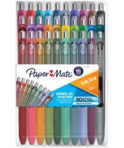 Paper Mate InkJoy Gel Pens - Multi Gel-based Ink - 30 / Pack