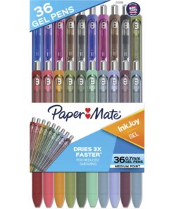 Paper Mate InkJoy Gel Pens - Multi Gel-based Ink - 36 / Pack