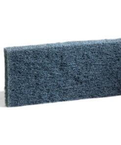 Doodlebug Blue Scrub Pads - 4.1" Width x 10" Depth1" Thickness - 20/Carton - Polyester Fiber, Nylon Fiber, Resin - Blue