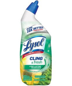 Lysol Toilet Bowl Cleaner - Liquid - 24 oz (1.50 lb) - Forest Rain ScentSqueeze Bottle - 1 Each - Blue