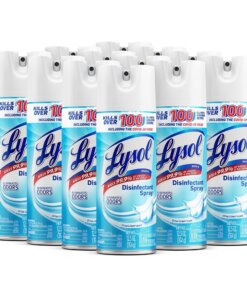 RAC74186CT - LYSOL®Disinfectant Spray, Crisp Linen Scent, 19oz Aerosol Can; 12/Case