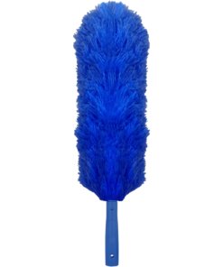 Ettore Microswipe Microfiber Duster - MicroFiber Bristle - 1 Each - Blue