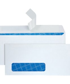 Quality Park No. 10 Window Security, Treated Envelopes with Redi-Strip&reg; Closure - Business - #10 - 4 1/8" Width x 9 1/2" Length - Flap - 1 / Box - White