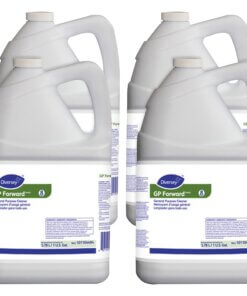 Diversey GP Forward General Purpose Cleaner - Concentrate Liquid - 128 fl oz (4 quart) - Citrus Scent - 4 / Carton - Clear Green