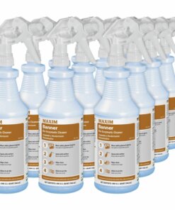 Midlab Banner Bio-Enzymatic Cleaner - Ready-To-Use Liquid - 32 fl oz (1 quart) - Fresh Scent - 12 / Carton - White
