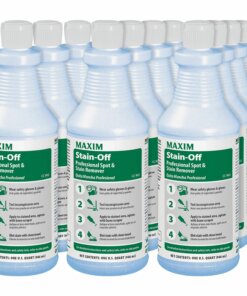 Midlab Stain-Off Professional Spot/Stain Remover - Ready-To-Use Liquid - 32 fl oz (1 quart) - 12 / Carton - Blue