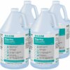 Midlab Mega Mop Neutral Damp Mop Concentrate - Concentrate Liquid - 128 fl oz (4 quart) - Lemon Scent - 4 / Carton - Yellow