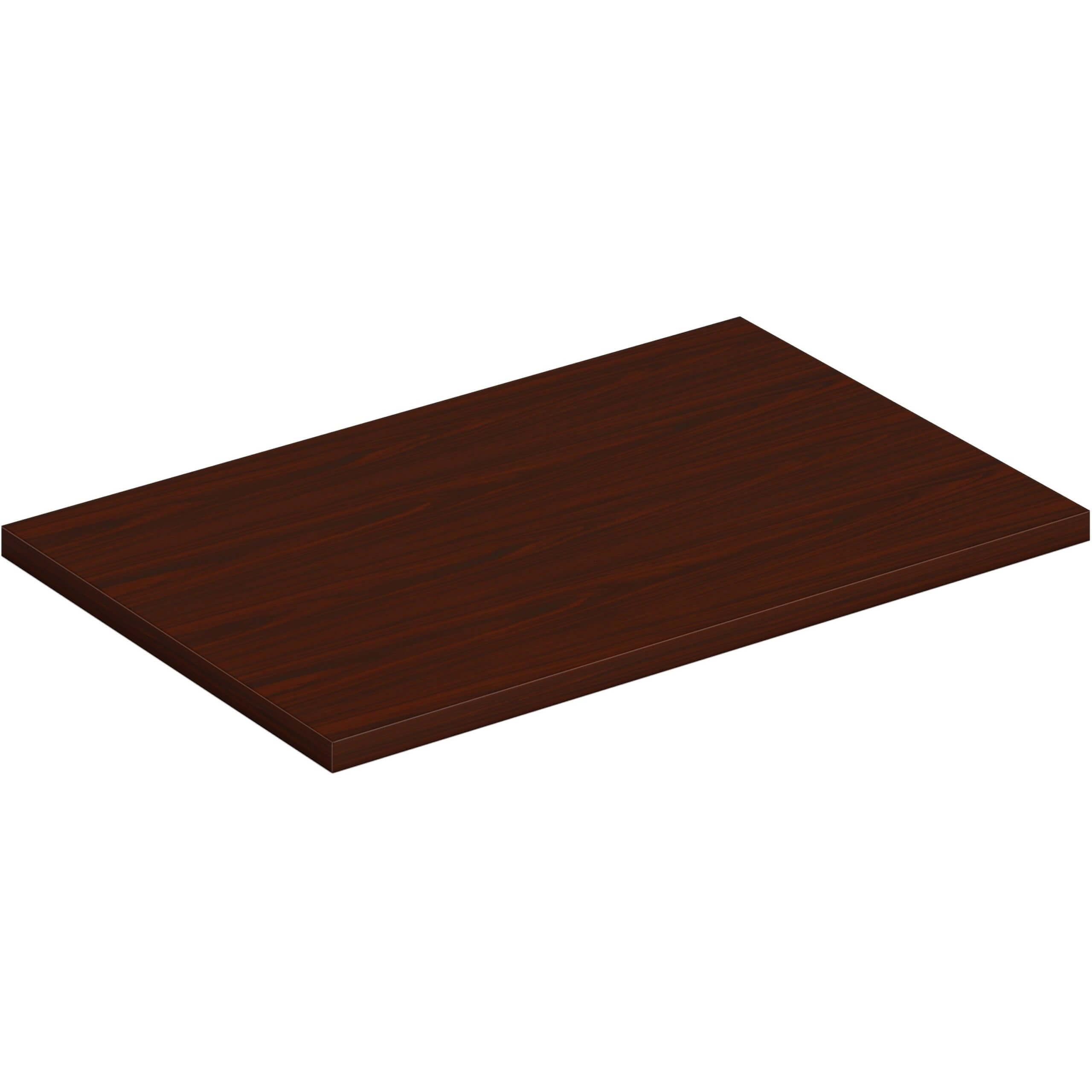 HON Mod Low Credenza Top | 30"W | Traditional Mahogany Finish - 30" x 20" x 1" - Finish: Traditional Mahogany