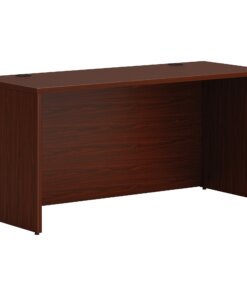 HON Mod Credenza Shell | 60"W | Traditional Mahogany Finish - 60" x 24" x 29" - Finish: Traditional Mahogany, Laminate