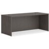 HON Mod HLPLDS7230 Desk Shell - 72" x 30" x 29" - Finish: Slate Teak