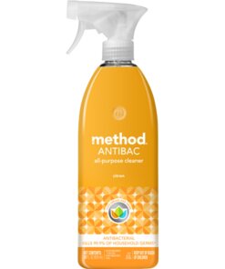 Method Antibac All-purpose Cleaner - Spray - 28 fl oz (0.9 quart) - Citron, Fresh Scent - 1 Each - Orange