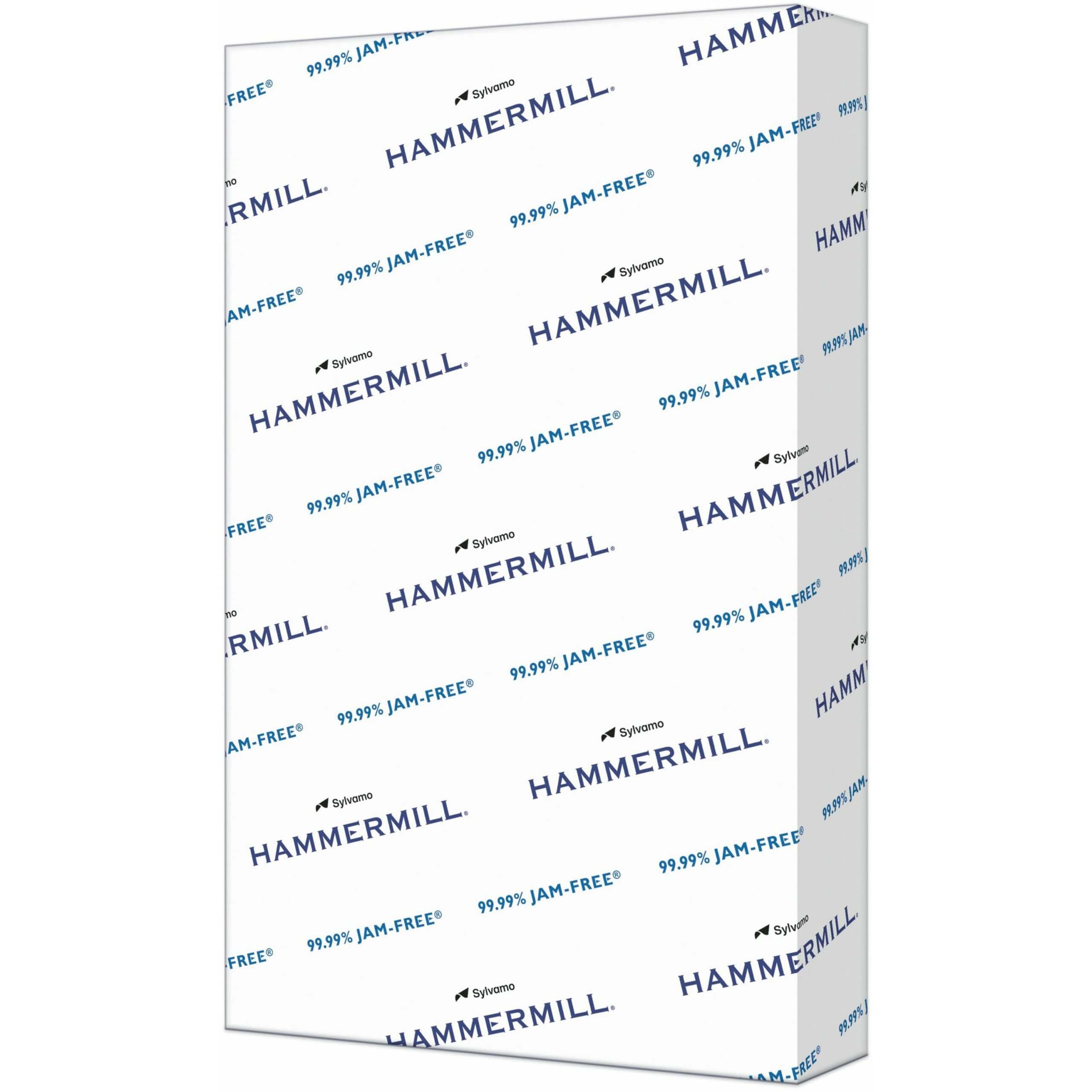 Hammermill Copy Plus Paper - White - 92 Brightness - Legal - 8 1/2" x 14" - 20 lb Basis Weight - 30 / Pallet - FSC, SFI - Acid-free, Quick Drying