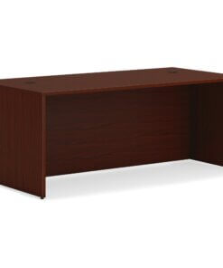 HON Mahogany Laminate Mod Desk Component - 72" x 36" x 29" - Material: Metal - Finish: Mahogany Laminate