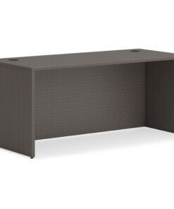 HON Mod Slate Teak Laminate Desk Component - 72" x 36" x 29" - Material: Metal - Finish: Slate Teak Laminate