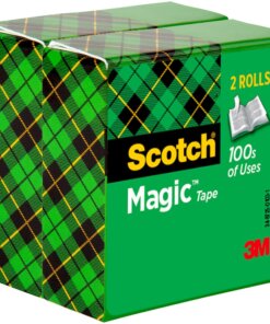 Scotch Magic Tape - 72 yd Length x 0.75" Width - 3" Core - 6 / Bundle - Clear