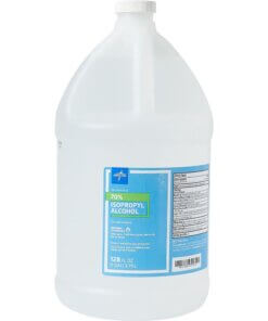 Medline Isopropyl Rubbing Alcohol - For Minor Cut, Scrape, Burn - 1 gal - 1 Each