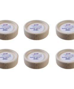 Genuine Joe Table Ware - Breakroom, Office - Disposable - White, Natural - Sugarcane Body - 10 / Carton