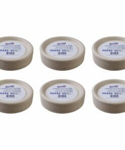 Genuine Joe Table Ware - Breakroom, Office - Disposable - White, Natural - Sugarcane Body - 10 / Carton