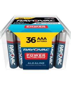 Rayovac High Energy Alkaline AAA Batteries - For Flashlight, Remote Control, Mouse - AAA - 36 / Pack