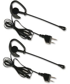 Midland AVP-1 PTT Earset - Wired - Over-the-ear - Monaural - Black