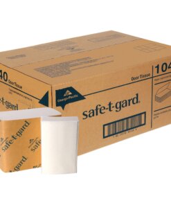 Safe-T-Gard&reg; Door Tissue Dispenser Refill - 4" x 10" - White - 200 Per Pack - 40 / Carton