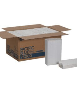 Pacific Blue Select Premium C-Fold Paper Towels - 2 Ply - 10.25" x 13.25" - White - Soft, Absorbent - For Restroom, Washroom - 120 Per Carton - 12 / Carton
