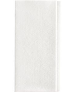Dixie Ultra&reg; 1/8-Fold Linen Replacement Dinner Napkin - 1 Ply - 17" x 17" - White - Paper - For Dinner - 100 Per Pack - 400 / Carton