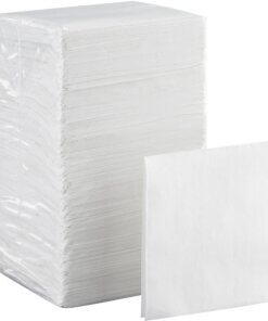 Dixie 1/4-Fold Beverage Napkin - 1 Ply - 9.50" x 9.50" - White - Soft, Absorbent, Durable - For Beverage, Restaurant - 500 / Pack