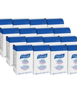 PURELL&reg; Hand Sanitizer Gel Refill - 27.1 fl oz (800 mL) - Kill Germs - Hand - Clear - 12 / Carton