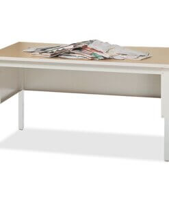 Mayline Mailflow-To-Go Sorting Table - 60" x 30" x 36" - 1 Shelve(s) - Finish: Chrome, Gray