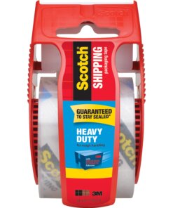 Scotch Super-Strength Packaging Tape - 22.20 yd Length x 1.88" Width - 3.1 mil Thickness - 1.50" Core - Synthetic Rubber Resin - Dispenser Included - Handheld Dispenser - 1 / Roll - Clear