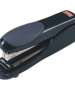 MAX Flat Clinch Full-strip Stapler - 30 of 20lb Paper Sheets Capacity - 210 Staple Capacity - Full Strip - 1/4" Staple Size - Black